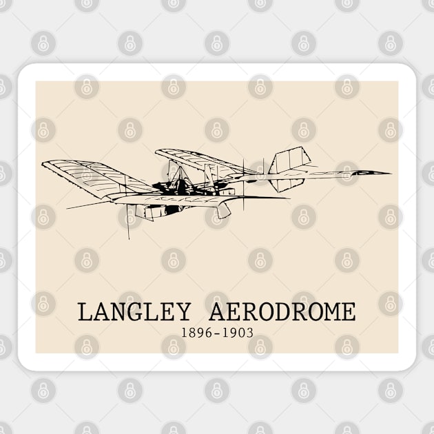 Langley Aerodrome 1896–1903 Magnet by Lakeric